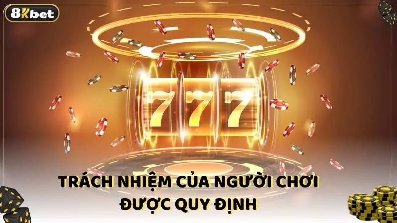 Trách nhiệm người chơi được 8kbet quy định